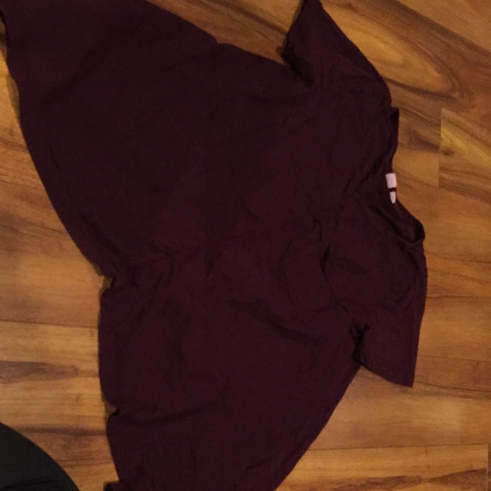 Never worn melrose and market A-symmetrical tee